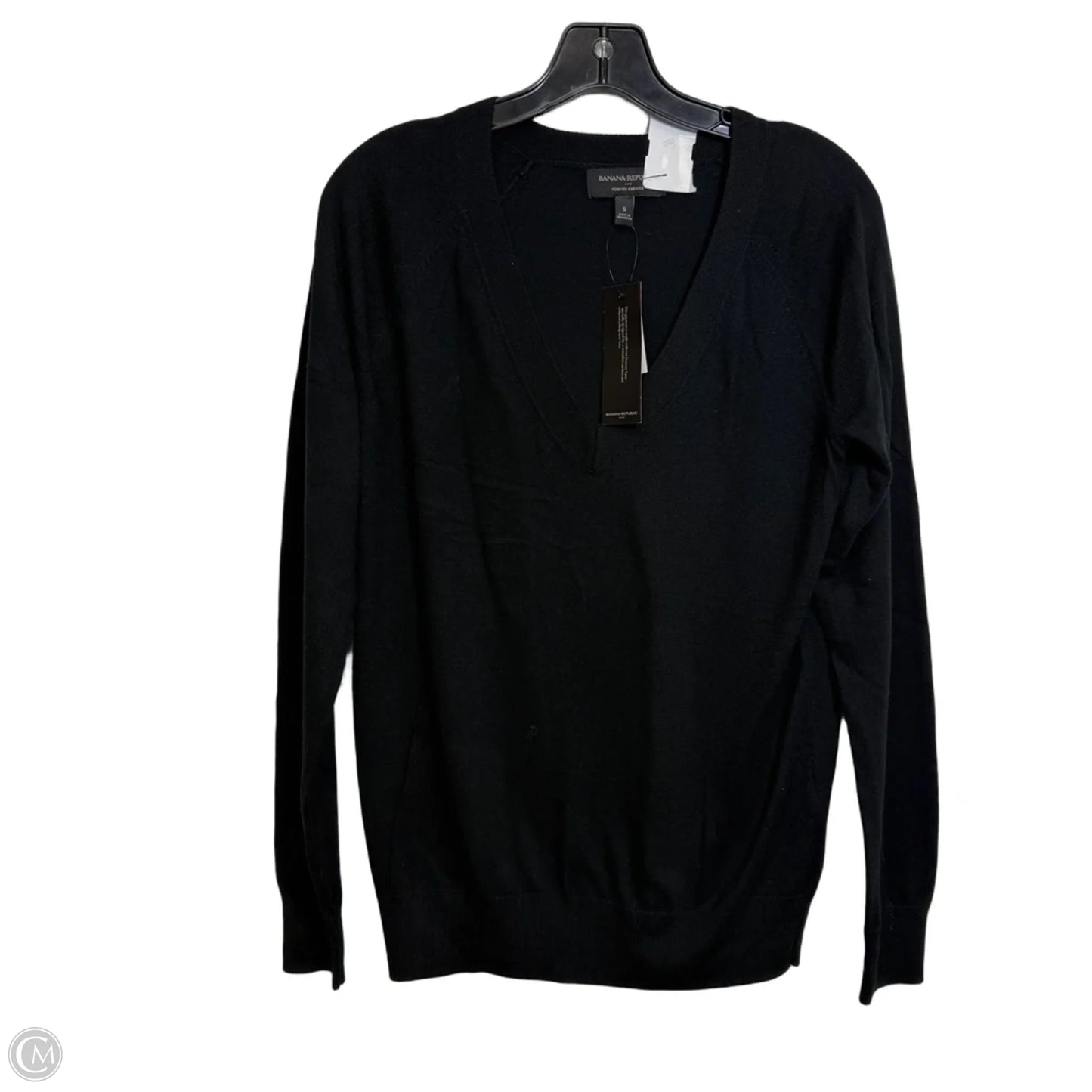 Sweater By Banana Republic In Black, Size: S