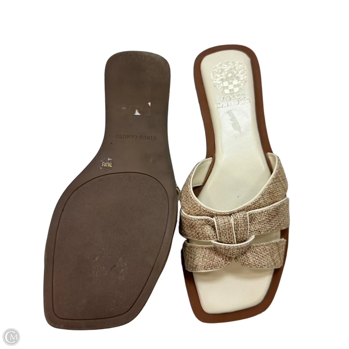 Sandals Flats By Vince Camuto In Tan, Size: 7