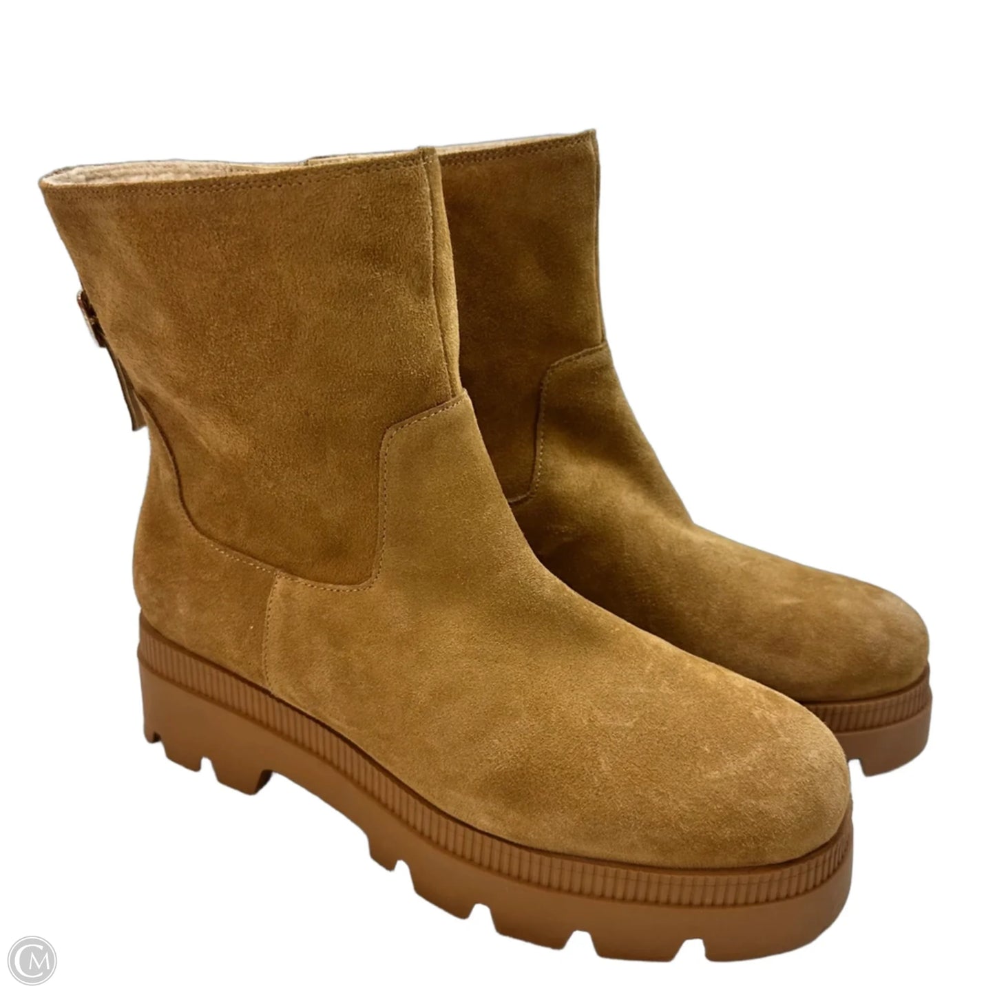 Boots Ankle Flats By Jessica Simpson In Tan, Size: 9.5