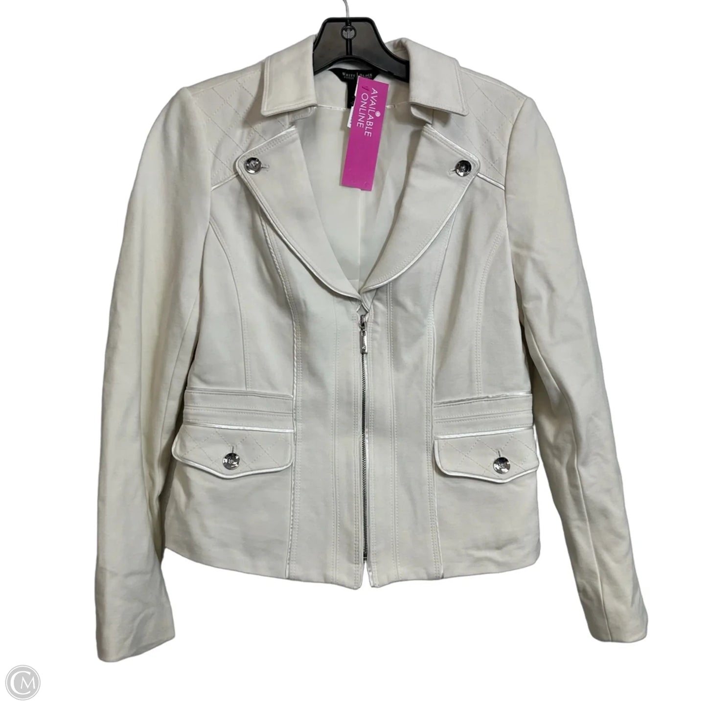 Blazer By White House Black Market In Ivory, Size: M