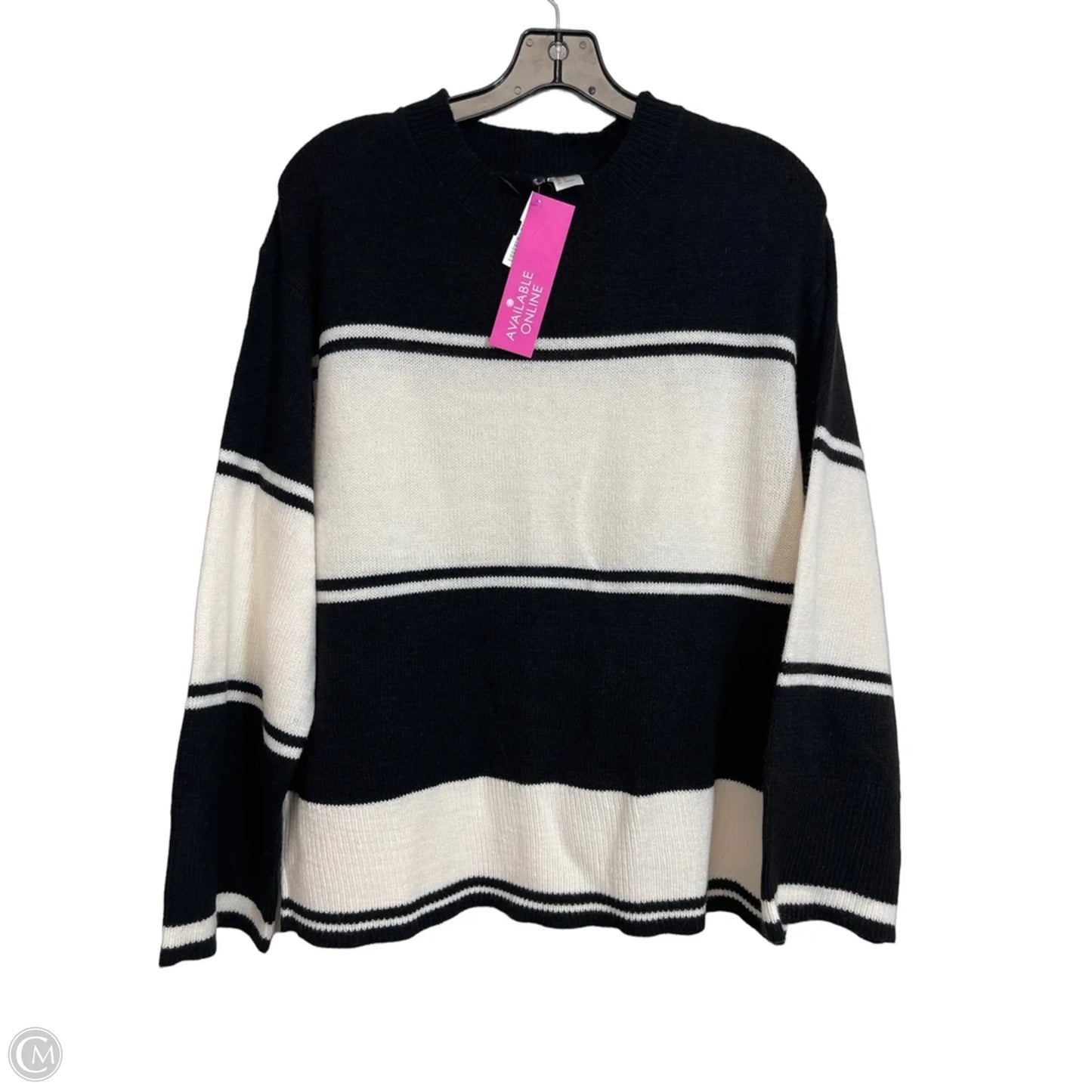 Sweater By Divided In Black & White, Size: M