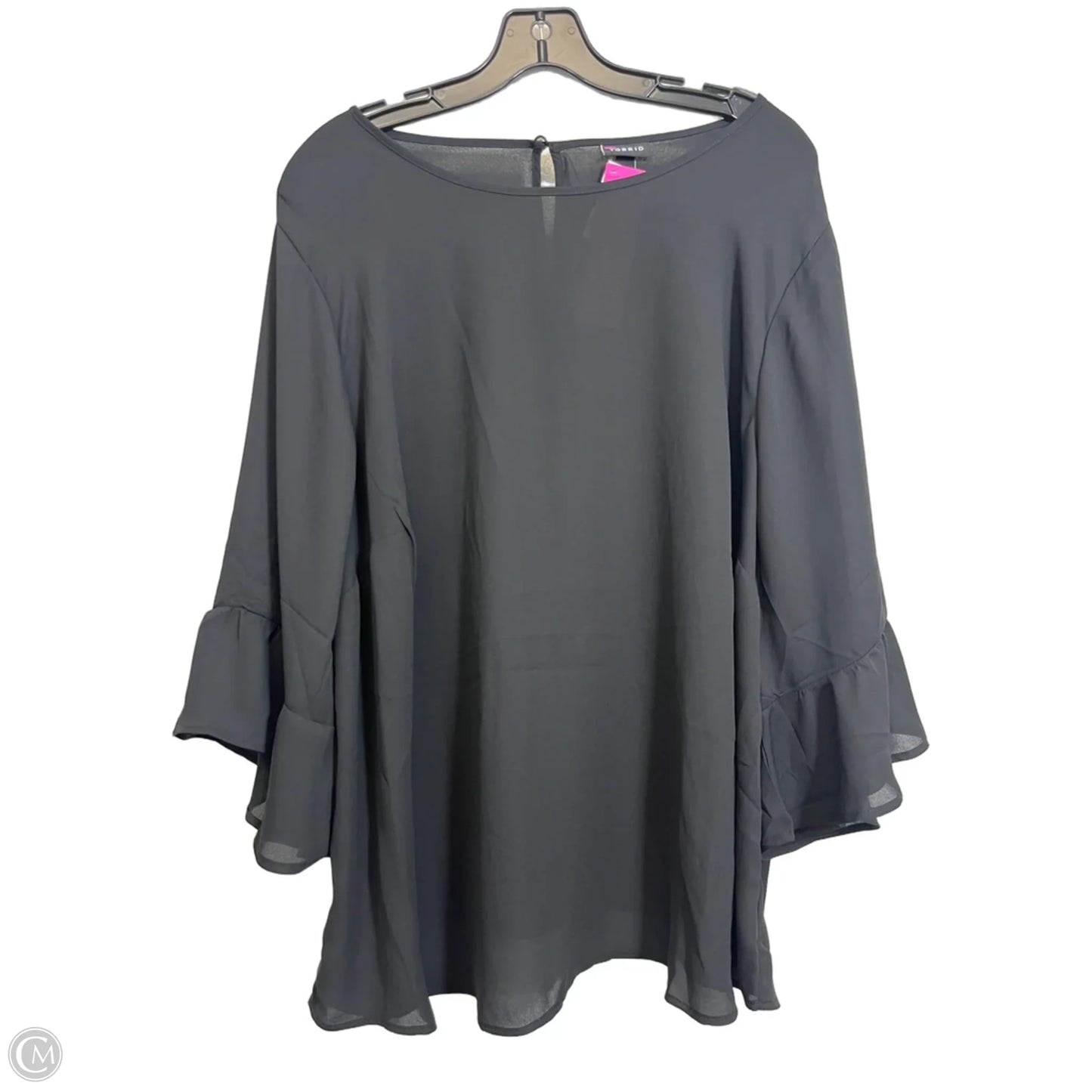 Top Short Sleeve By Torrid In Black, Size: 2x