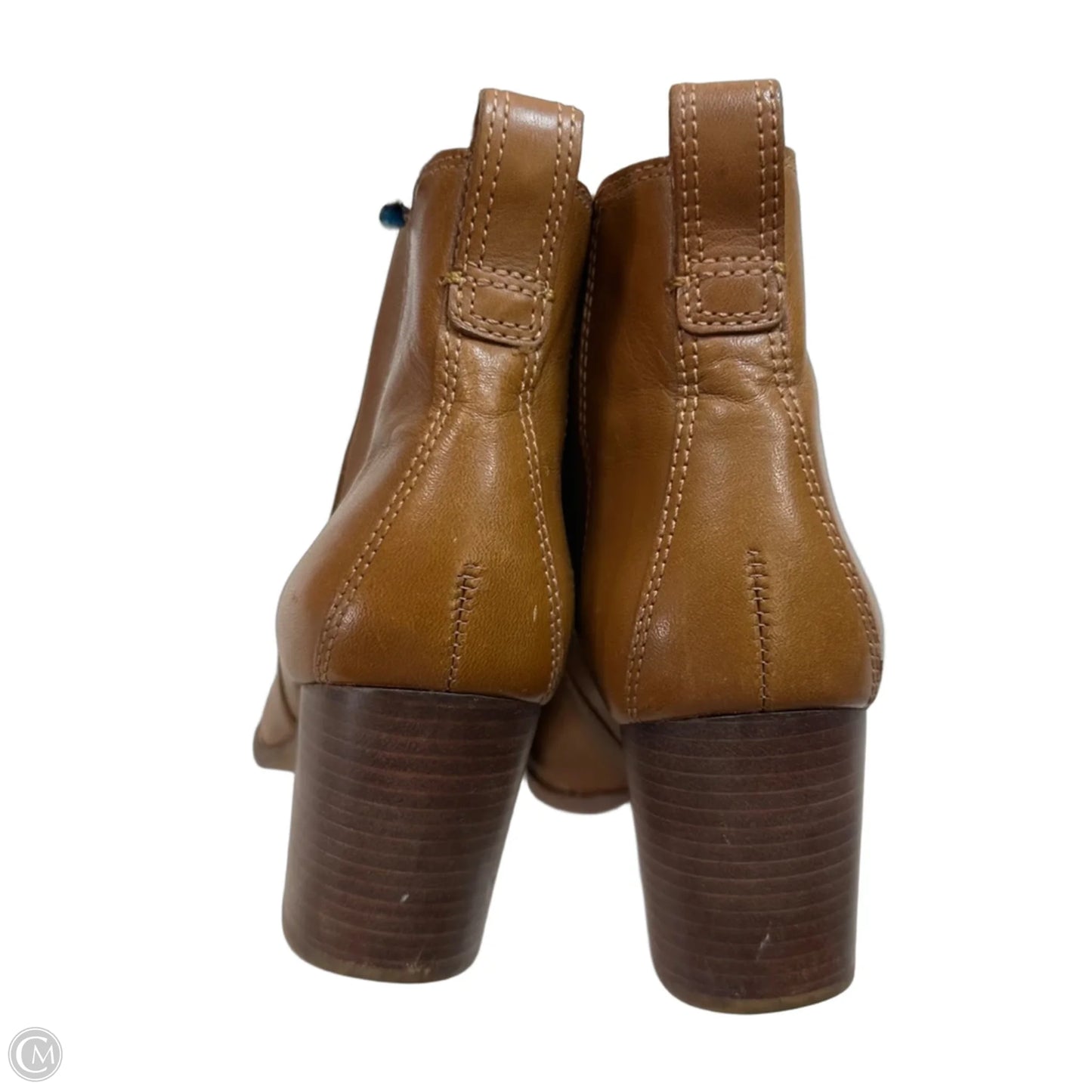 Boots Ankle Flats By Madewell In Tan, Size: 10