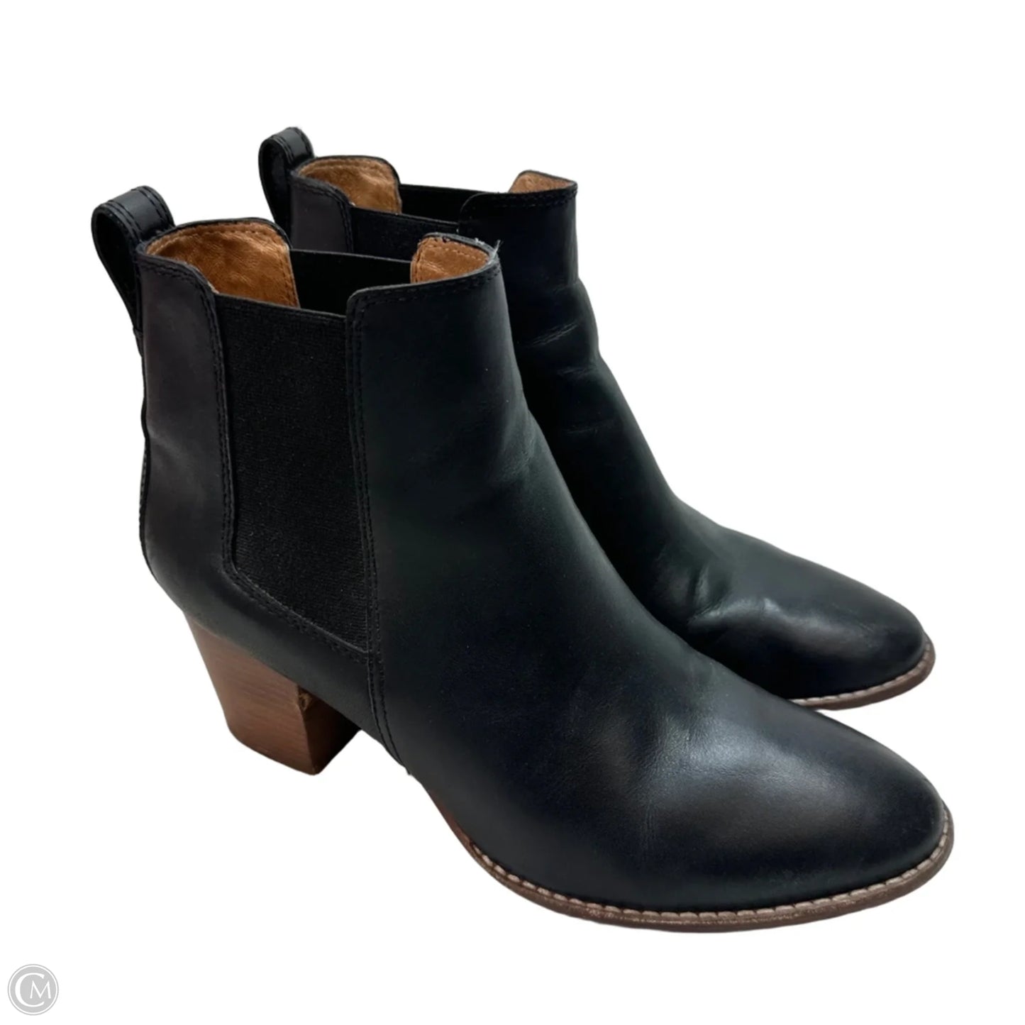 Boots Ankle Flats By Madewell In Black, Size: 10