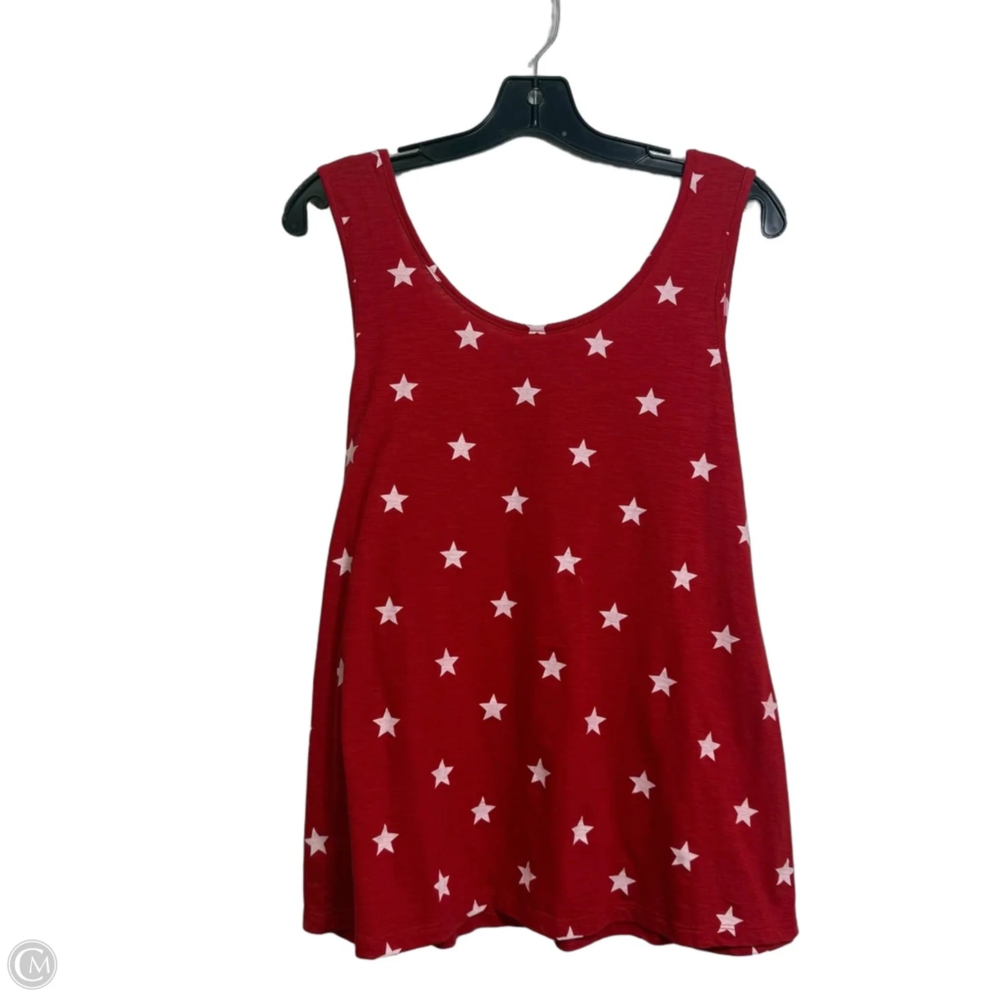 Tank Top By Clothes Mentor In Red, Size: 2x