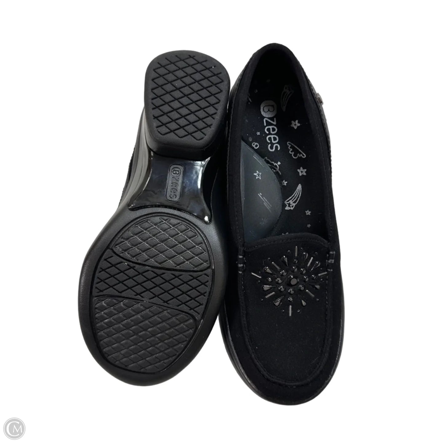 Shoes Flats By Bzees In Black, Size: 7