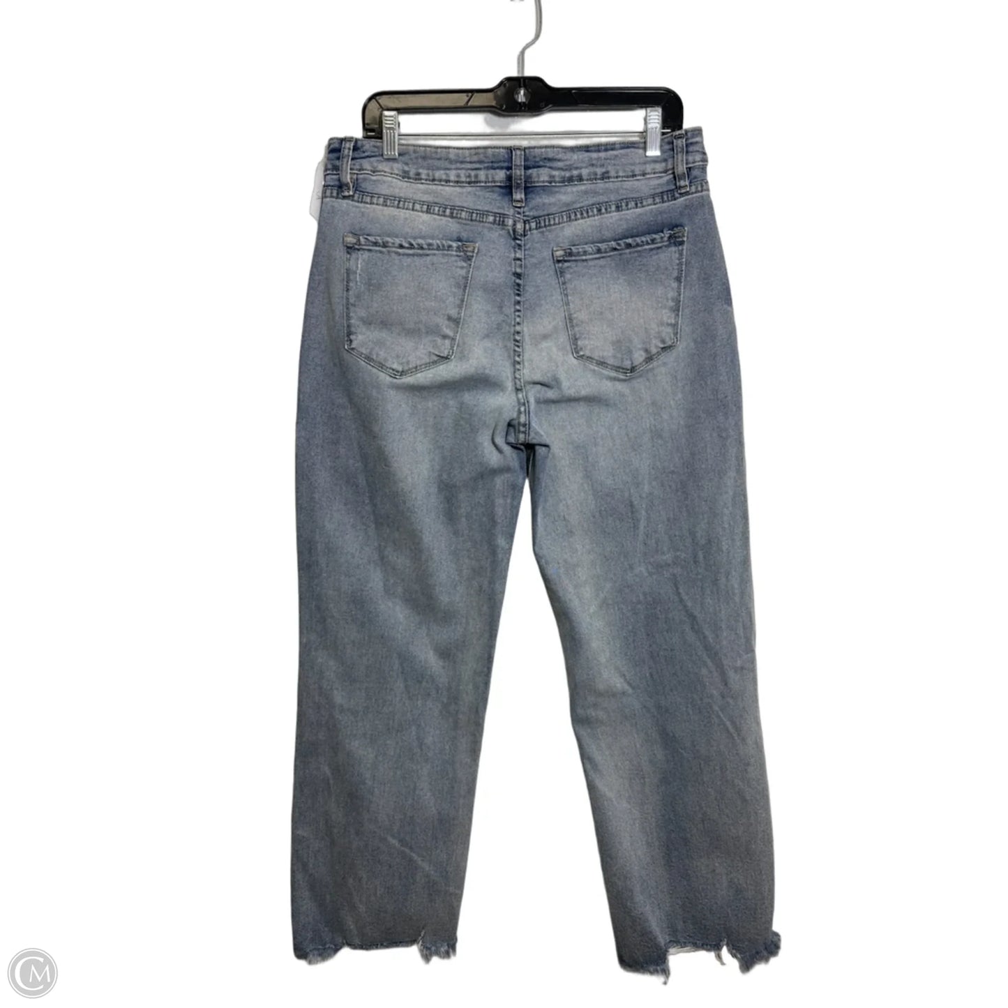 Jeans Straight By Kancan In Blue Denim, Size: 10