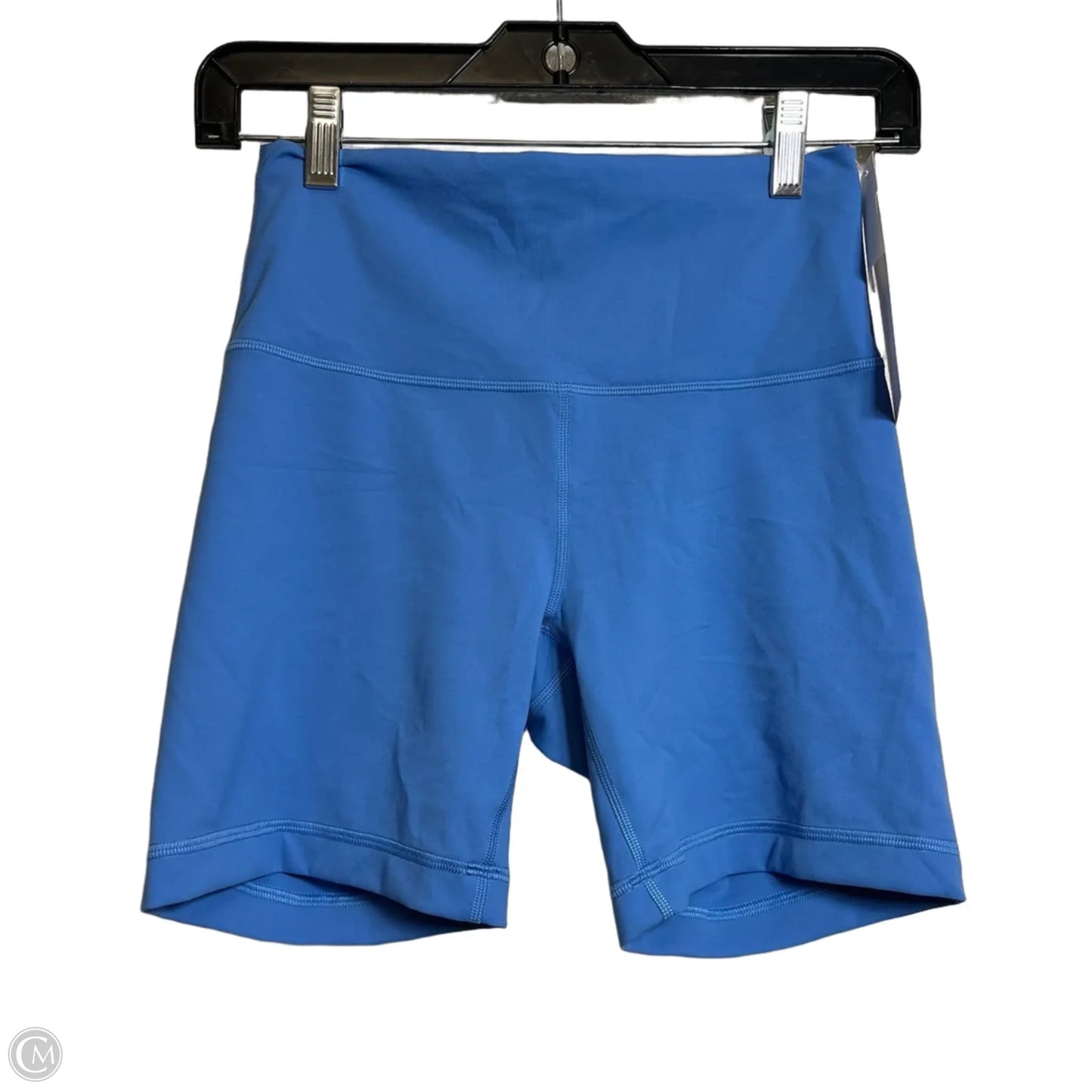 Athletic Shorts By Lululemon In Blue, Size: 6