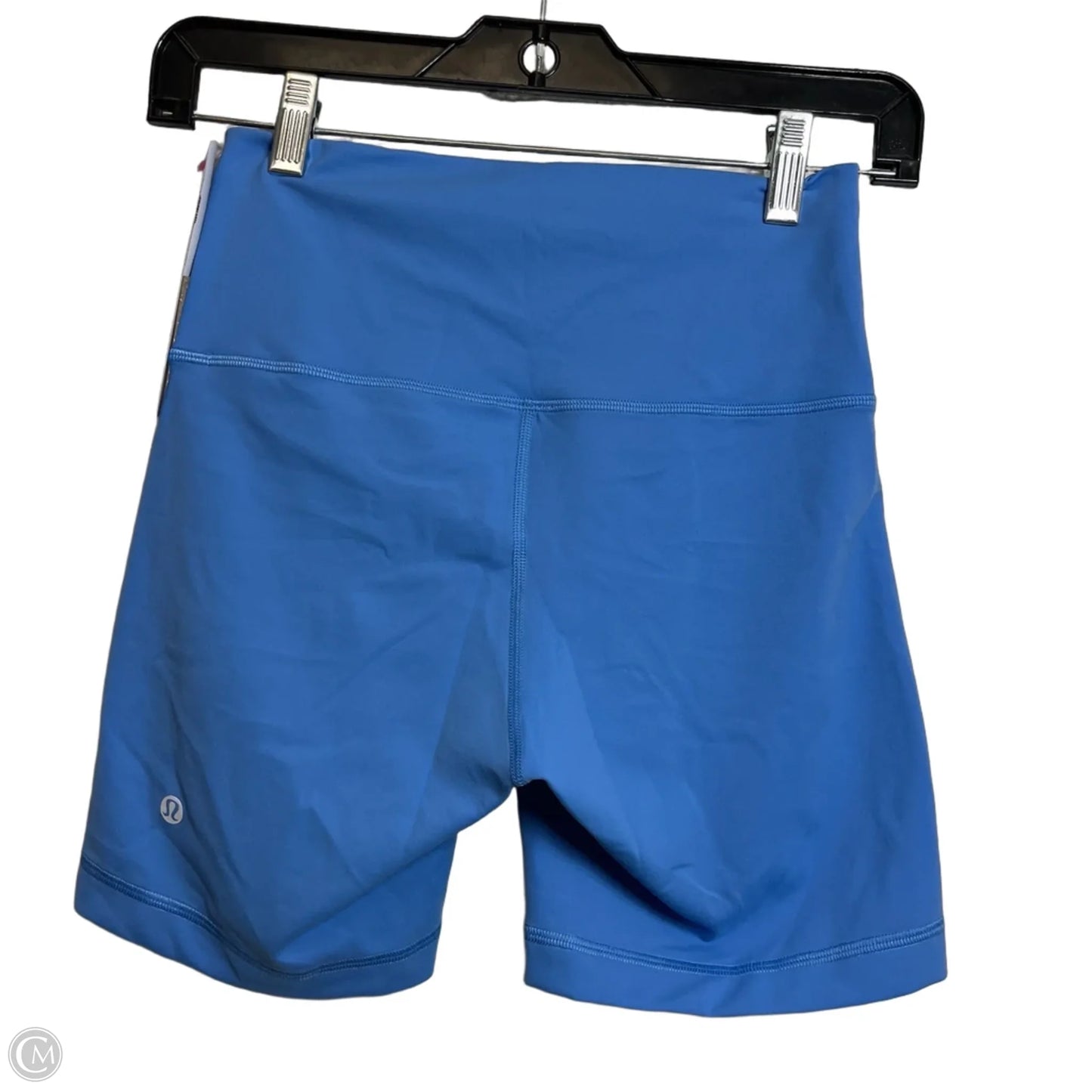 Athletic Shorts By Lululemon In Blue, Size: 6