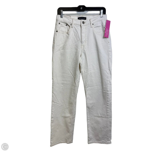 Jeans Boyfriend By Aeropostale In White, Size: 4