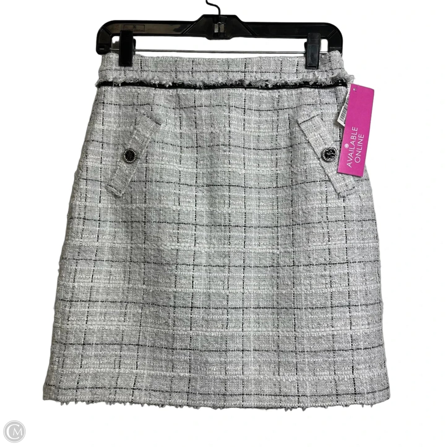 Skirt Mini & Short By Guess In White, Size: M