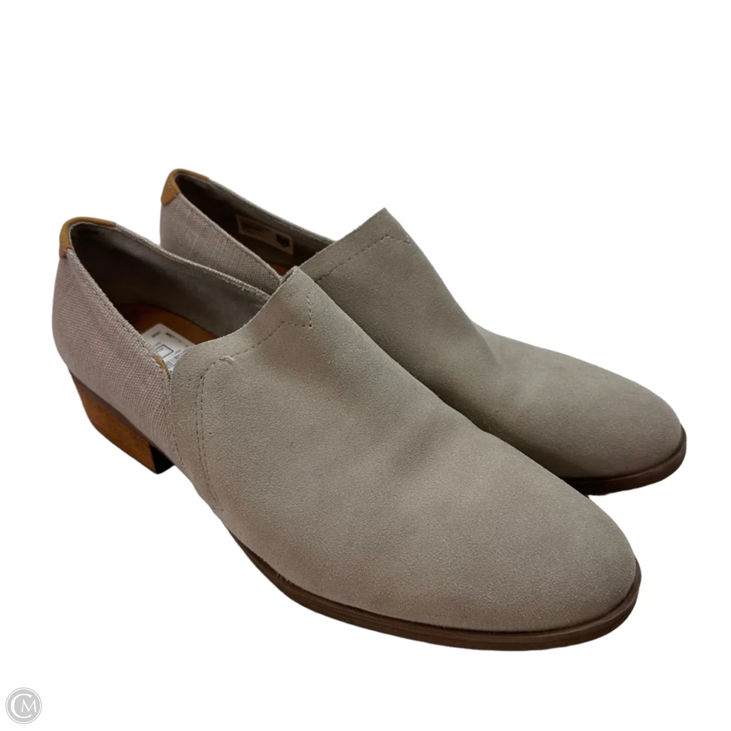 Shoes Heels Block By Toms In Grey, Size: 12