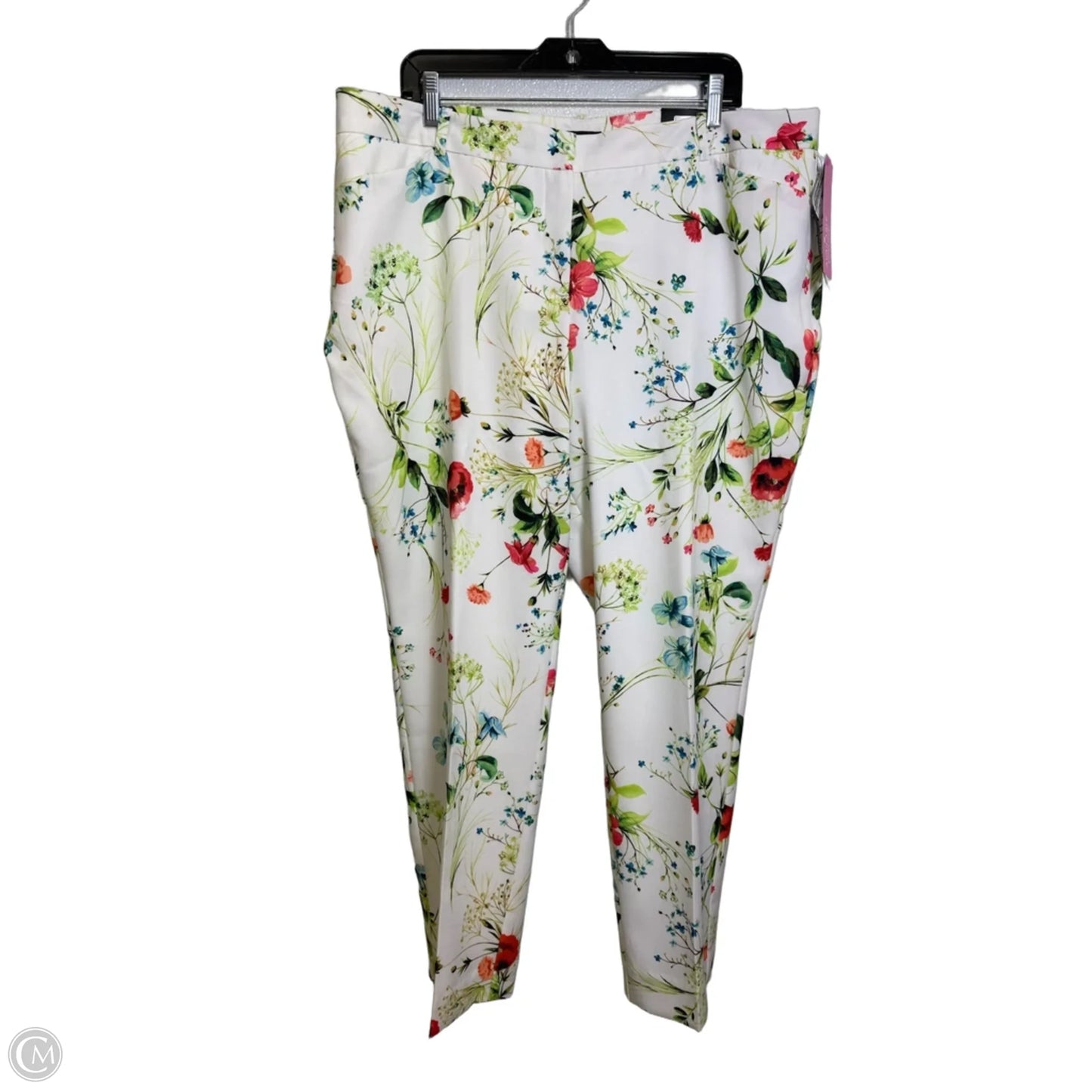 Pants Dress By Worthington In Floral Print, Size: 16l