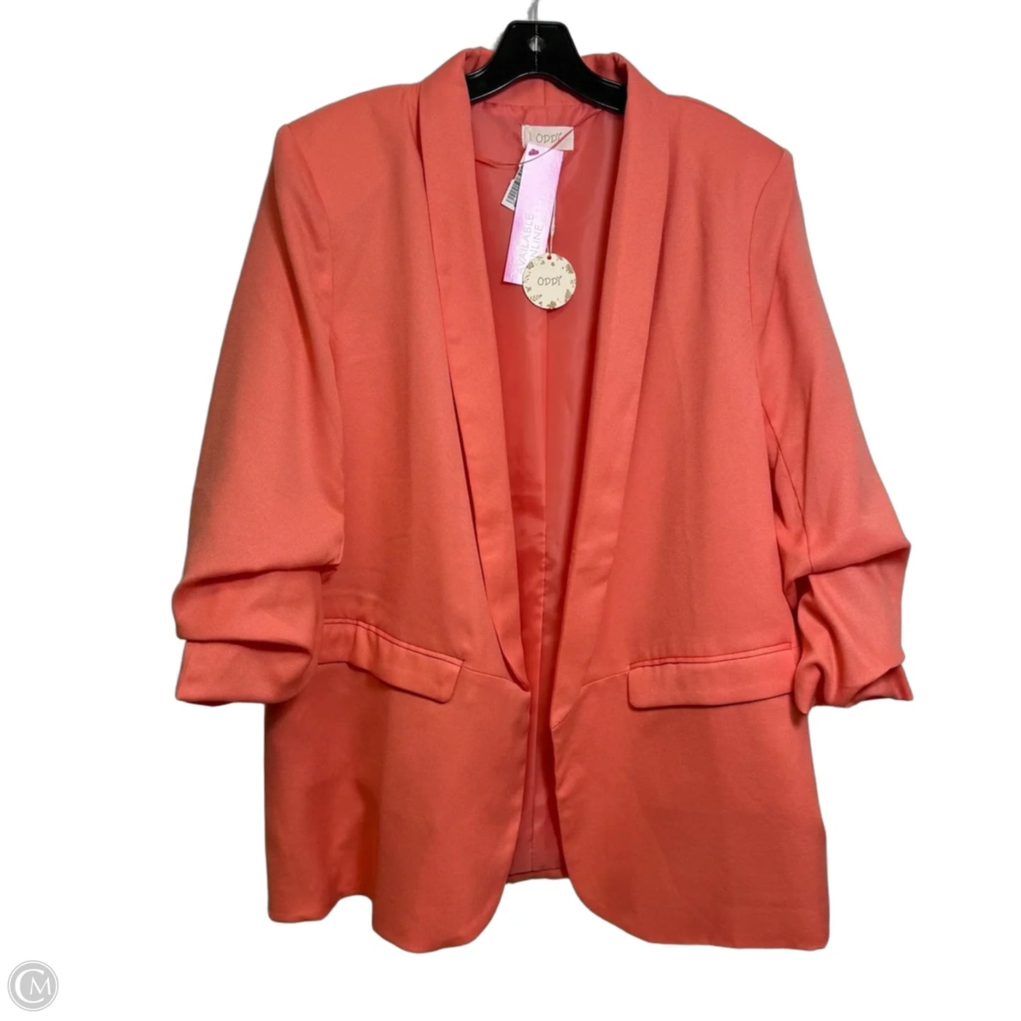 Blazer By Oddi In Coral, Size: 2x
