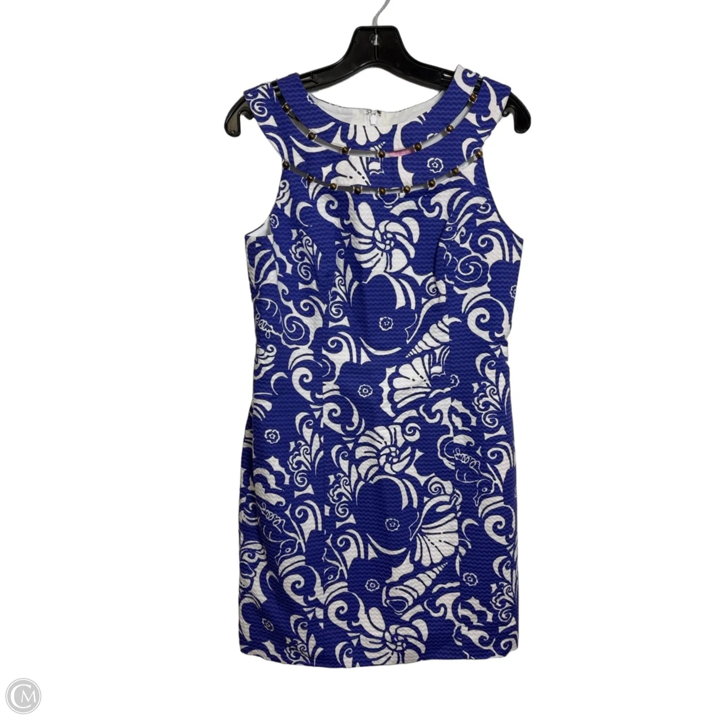 Dress Designer By Lilly Pulitzer In Blue, Size: 4