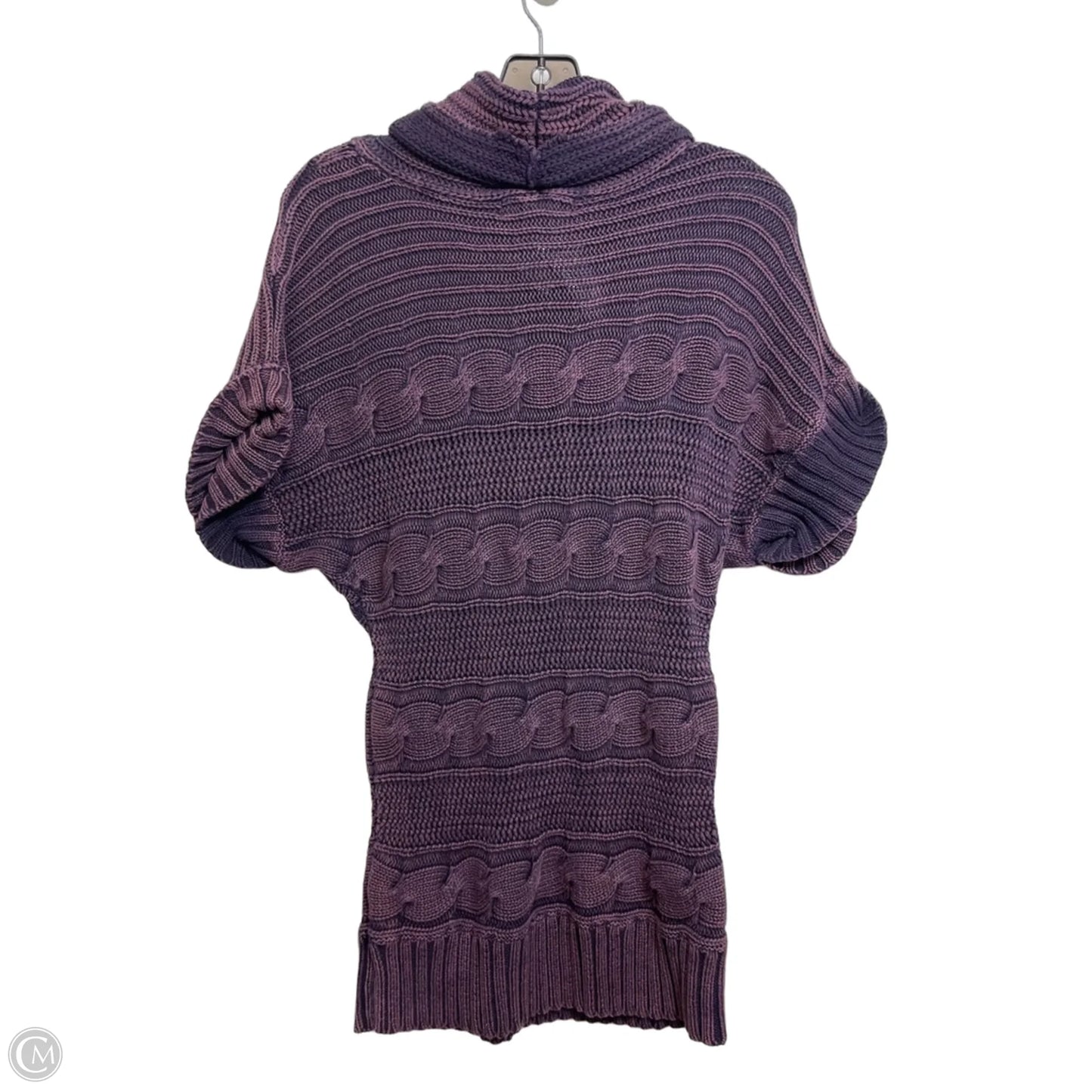 Top Short Sleeve By Nine West Apparel In Purple, Size: M