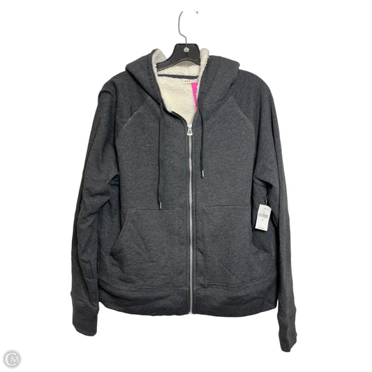 Athletic Jacket By Gap In Grey, Size: Xl