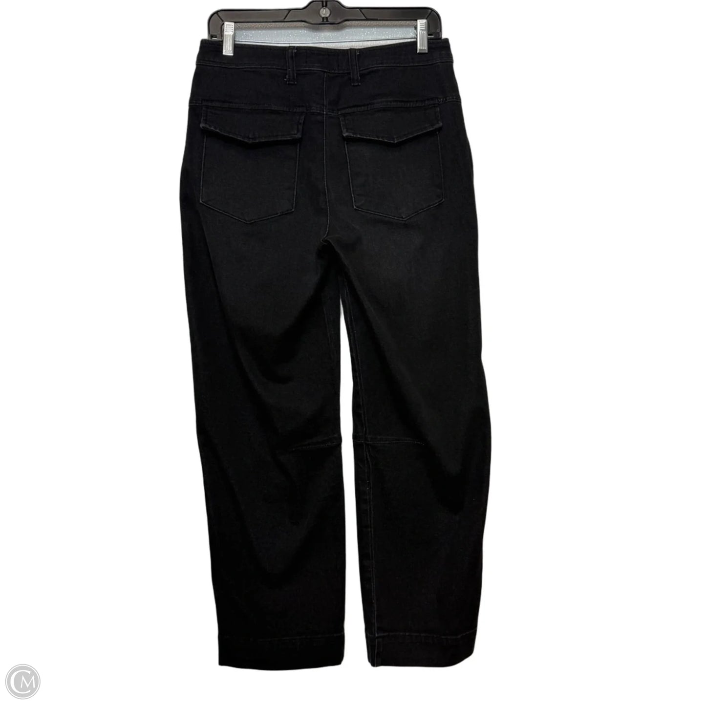Jeans barrel leg By Kut In Black Denim, Size: 2