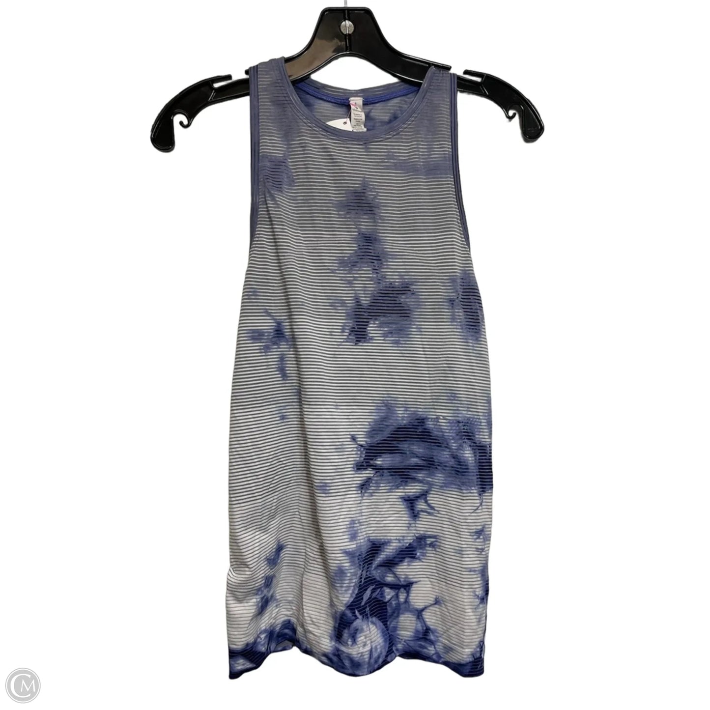 Athletic Tank Top By Lululemon In Blue, Size: 6