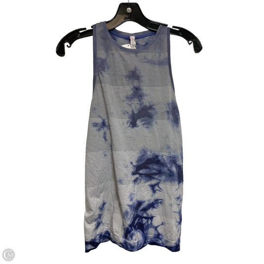 Athletic Tank Top By Lululemon In Blue, Size: 6