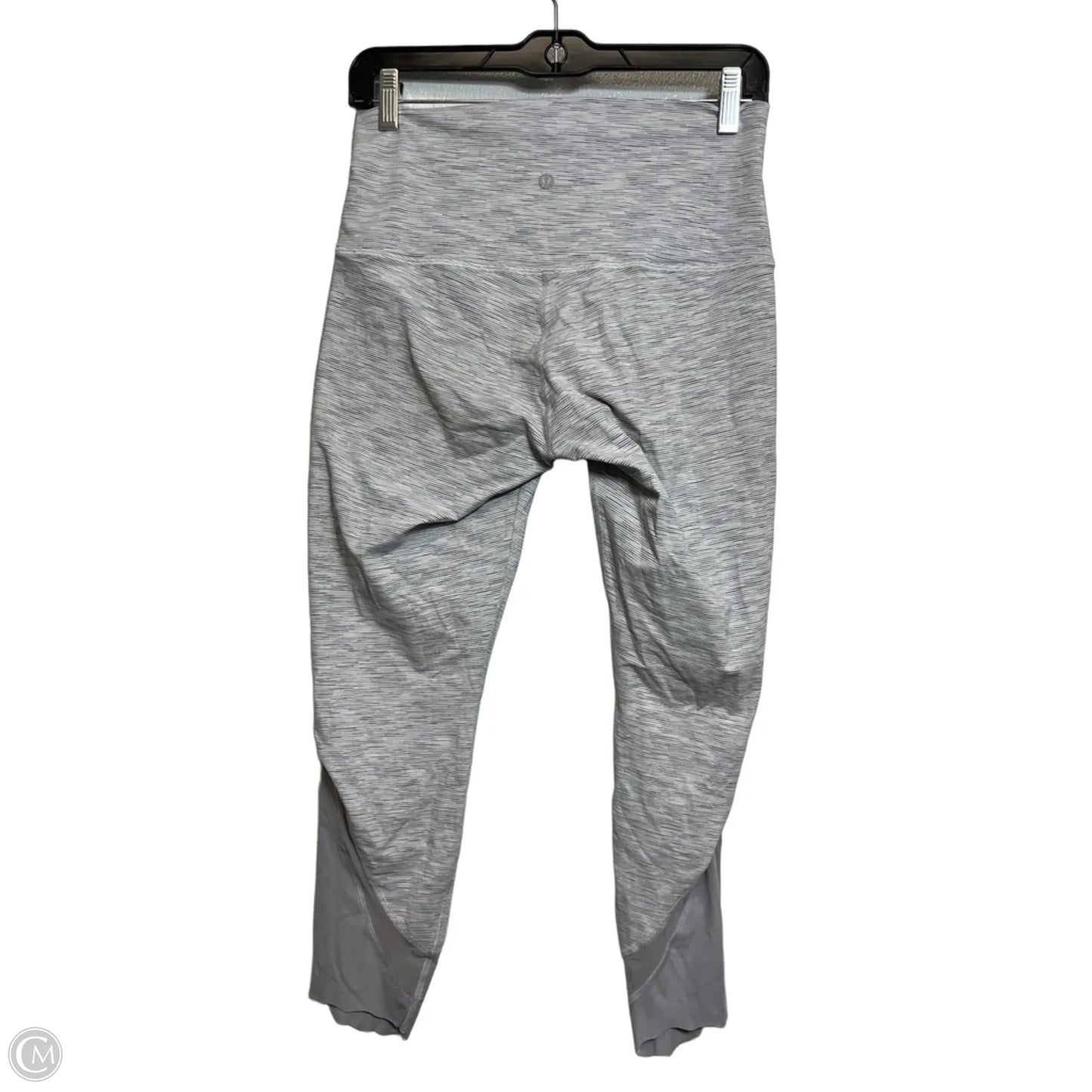 Athletic Leggings By Lululemon In Grey, Size: 8