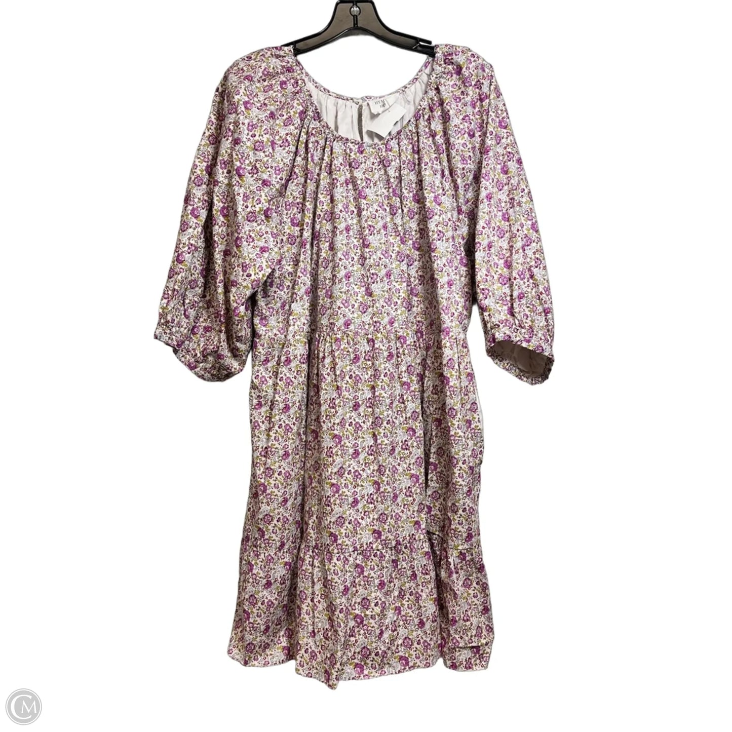 Dress Party Short By Clothes Mentor In Floral Print, Size: Xxl