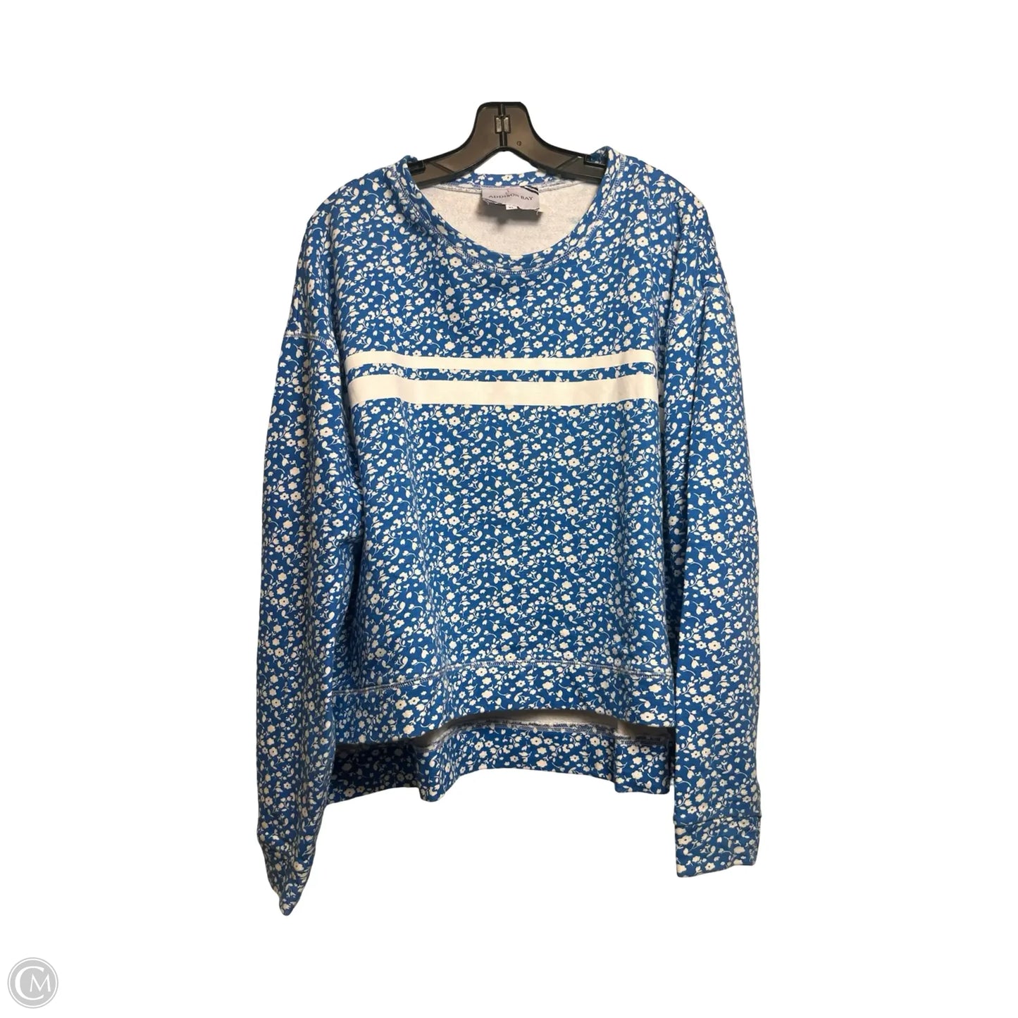 Top Long Sleeve By Clothes Mentor In Aqua, Size: Xl