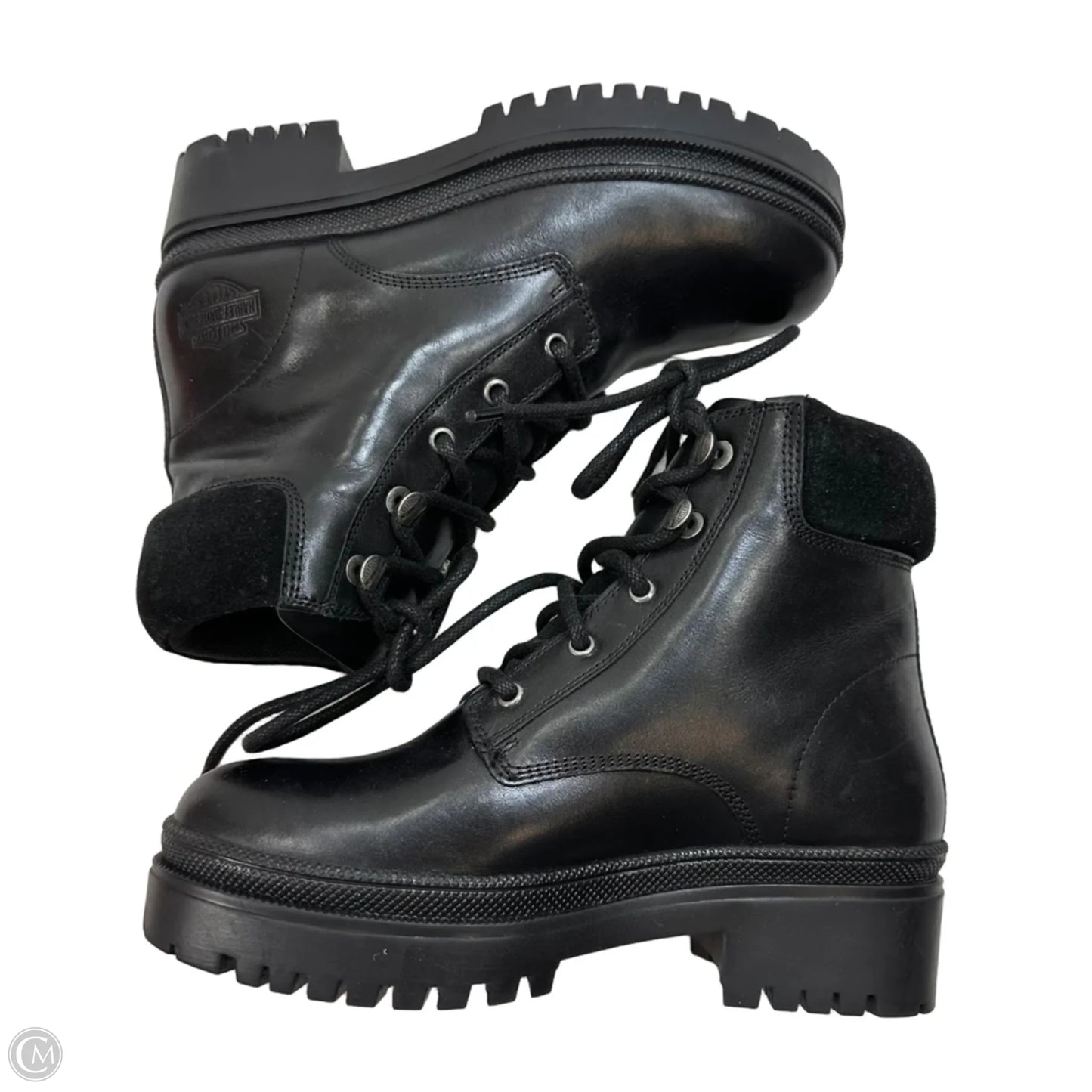 Boots Combat By Harley Davidson In Black, Size: 5.5