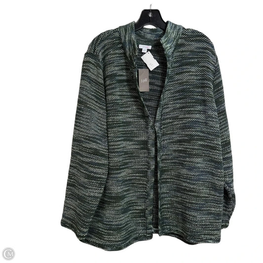 Cardigan By Pure Jill In Green, Size: Xl
