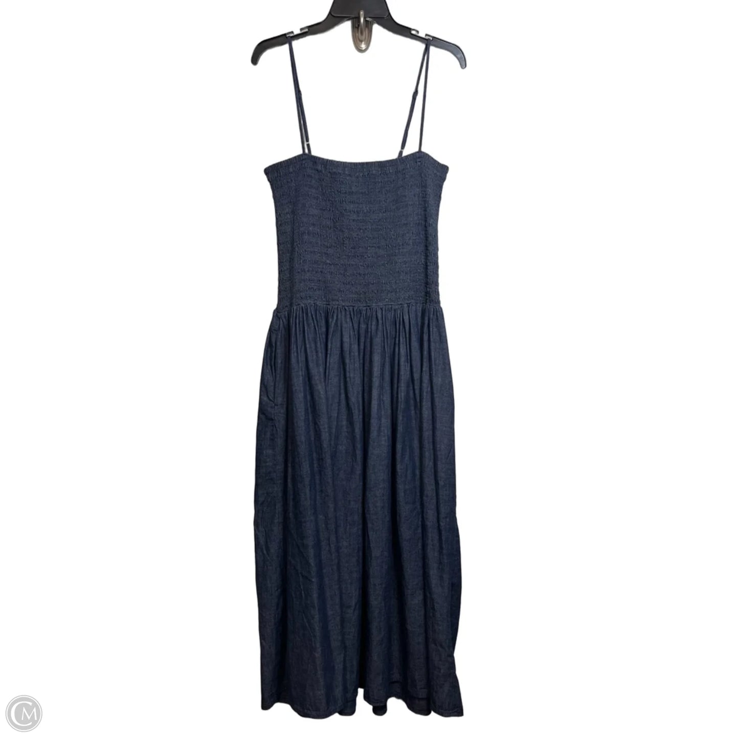 Dress Casual Maxi By Madewell In Blue, Size: Xl