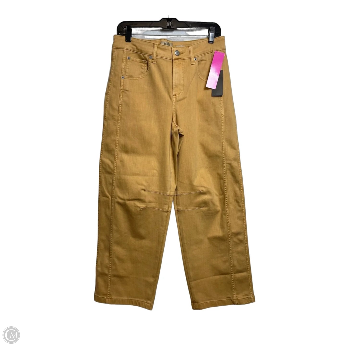 Jeans Boyfriend By Logo In Gold, Size: 10