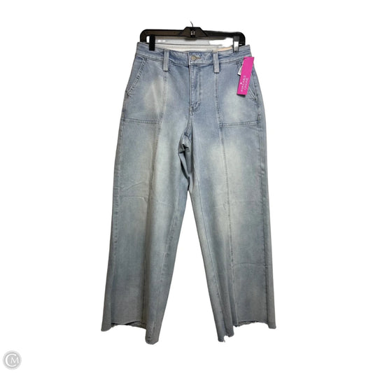 Jeans Wide Leg By Not Your Daughters Jeans In Blue Denim, Size: 6