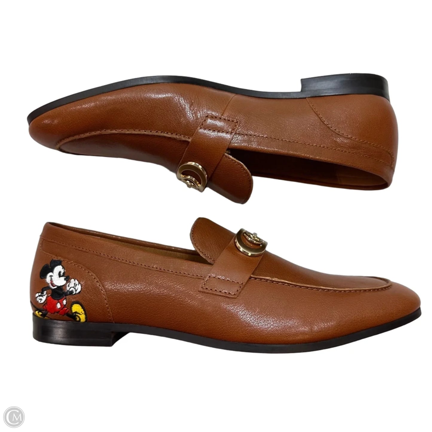 Disney Mickey Mouse Shoes loafers By Aldo In Tan, Size: 42.5/11.5