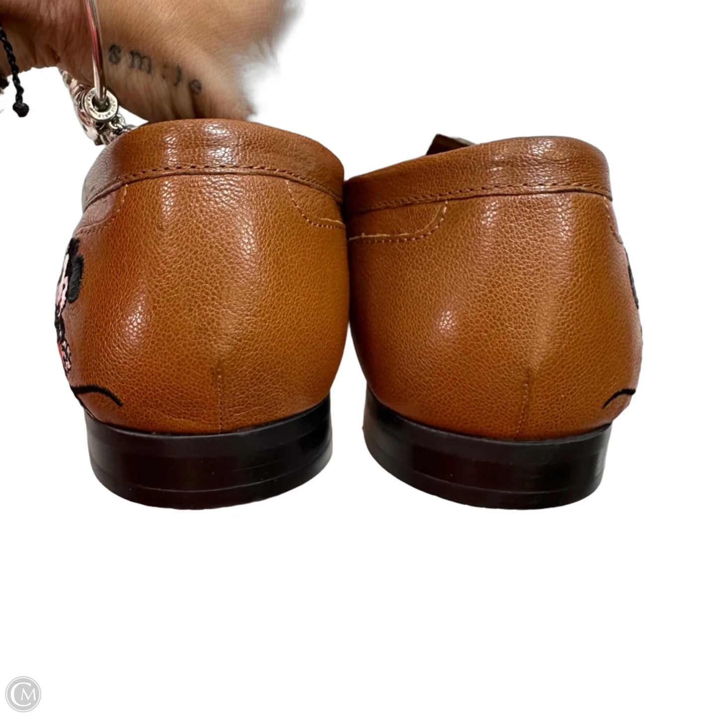 Disney Mickey Mouse Shoes loafers By Aldo In Tan, Size: 42.5/11.5