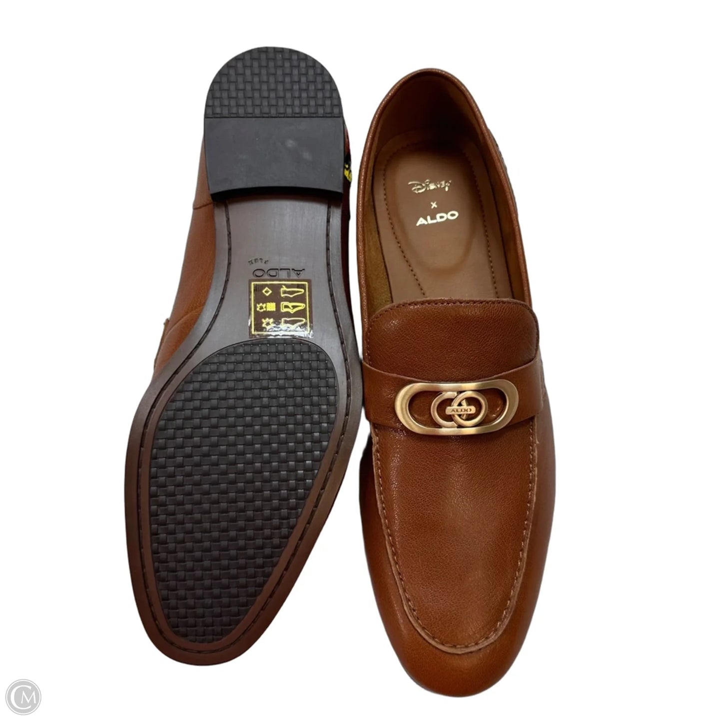 Disney Mickey Mouse Shoes loafers By Aldo In Tan, Size: 42.5/11.5