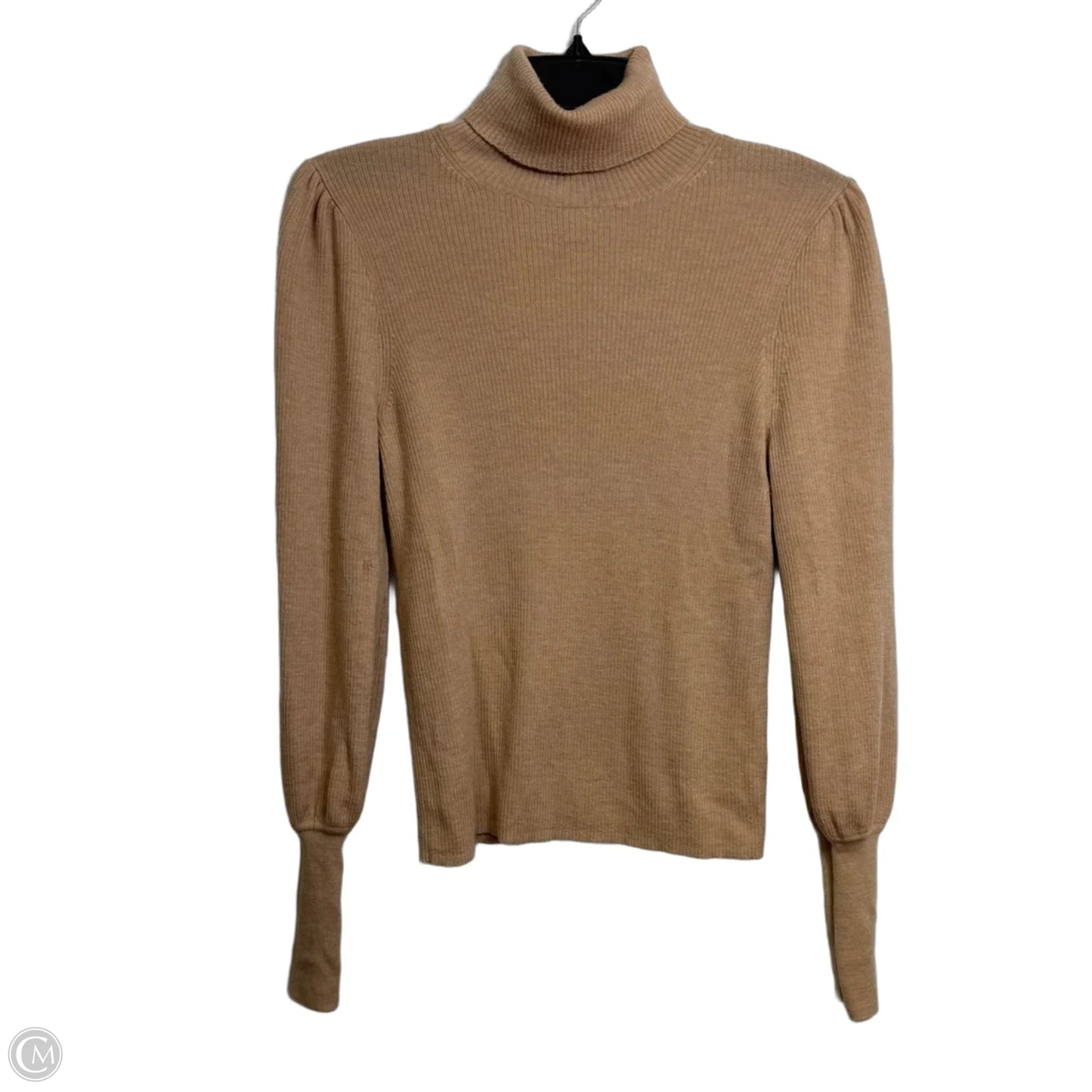 Top Long Sleeve By J. Crew In Tan, Size: S
