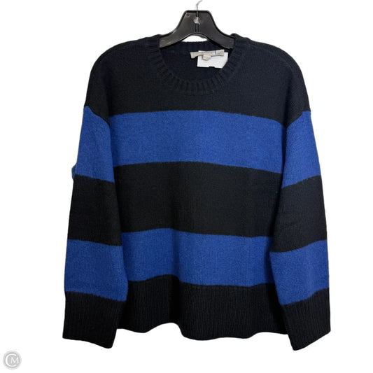 Sweater By Loft In Striped Pattern, Size: Mp