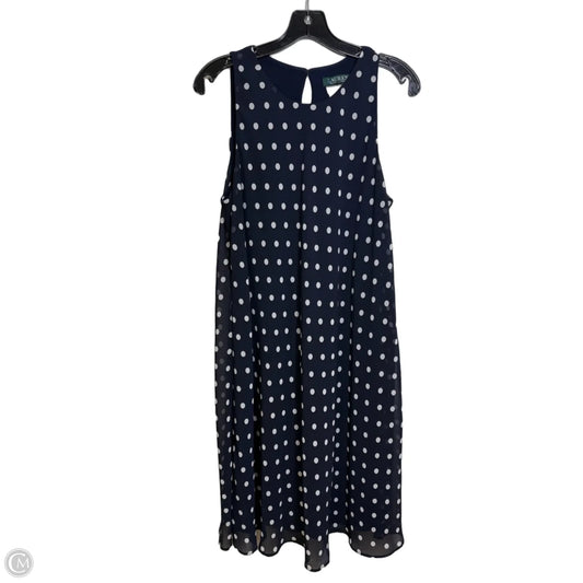 Dress Party Short By Lauren By Ralph Lauren In Polkadot Pattern, Size: 14