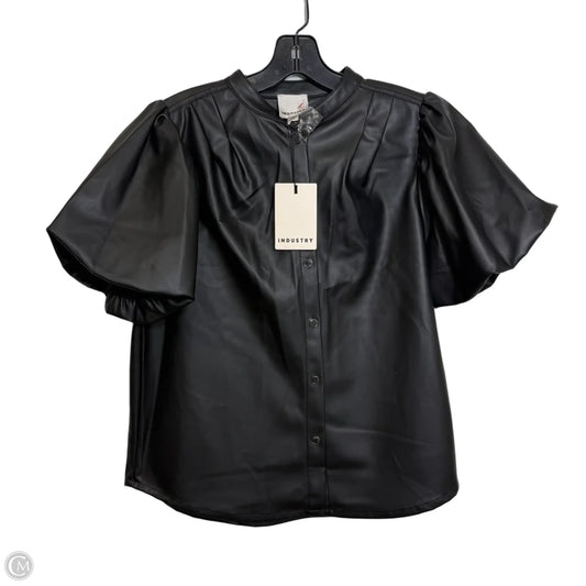 Top Short Sleeve By Industry In Black, Size: M