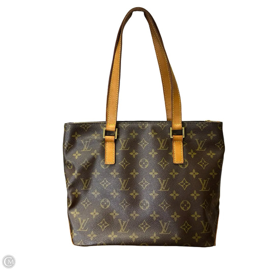 Cabas Piano shoulder Handbag Luxury Designer By Louis Vuitton, Size: Small