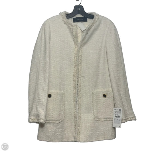 Blazer By Zara In Ivory, Size: M