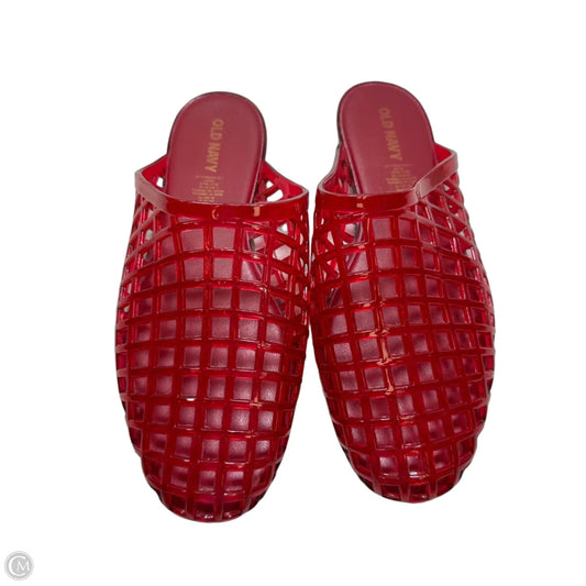 Shoes Flats By Old Navy In Red, Size: 7