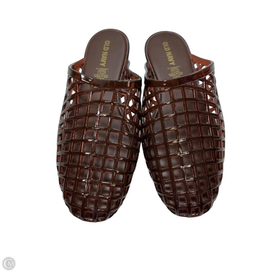 Shoes Flats By Old Navy In Brown, Size: 7