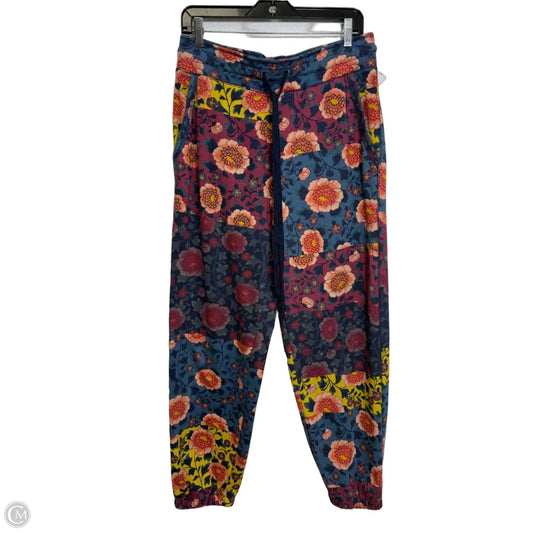 Pants Joggers By Saturday/sunday In Floral Print, Size: M