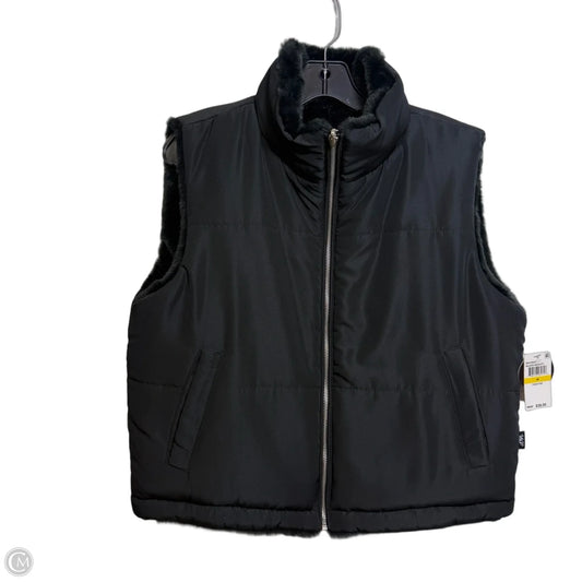 Vest Puffer & Quilted By Clothes Mentor In Black, Size: M