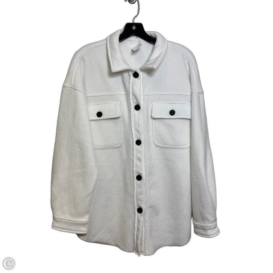Jacket Shirt By Cmf In White, Size: L