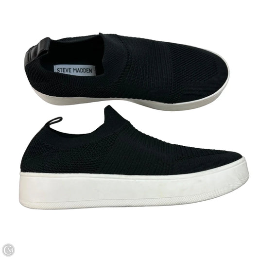 Shoes Flats By Steve Madden In Black, Size: 9.5