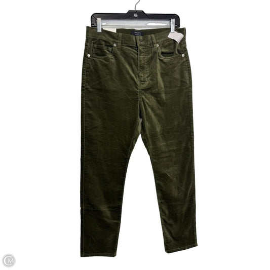 Pants Corduroy By Banana Republic In Green, Size: 10