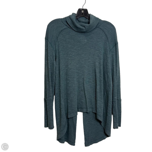 Top Long Sleeve By Free People In Teal, Size: S