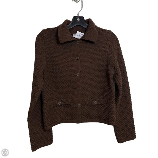 Cardigan By Mng In Brown, Size: S
